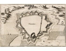 MERIAN, C. -  Nismes. MERIAN, C. -  Nismes.