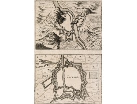 MERIAN, C. -  Anduze / Castres. MERIAN, C. -  Anduze / Castres.