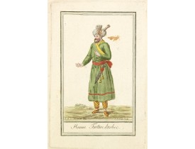 GRASSET DE SAINT SAUVEUR, J. -  Homme Tartare d'Usbec. GRASSET DE SAINT SAUVEUR, J. -  Homme Tartare d'Usbec.