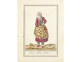 GRASSET DE SAINT SAUVEUR, J. -  Femme Tartare d'Usbec. GRASSET DE SAINT SAUVEUR, J. -  Femme Tartare d'Usbec.