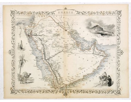 TALLIS, J. - Arabia. TALLIS, J. - Arabia.