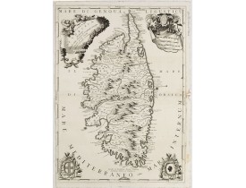 CORONELLI, V.M. -  Isola di Corsica, Dedicata all' Em;mo e Rmo: Principe, il Sr. Cardinale Carpegna, Vicario di Sua Santita. Dal Cosmografo Coronelli. CORONELLI, V.M. -  Isola di Corsica, Dedicata all' Em;mo e Rmo: Principe, il Sr. Cardinale Carpegna, Vicario di Sua Santita. Dal Cosmografo Coronelli.