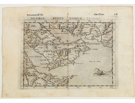 RUSCELLI, G. -  Arabia Felice Nuova Tavola. RUSCELLI, G. -  Arabia Felice Nuova Tavola.