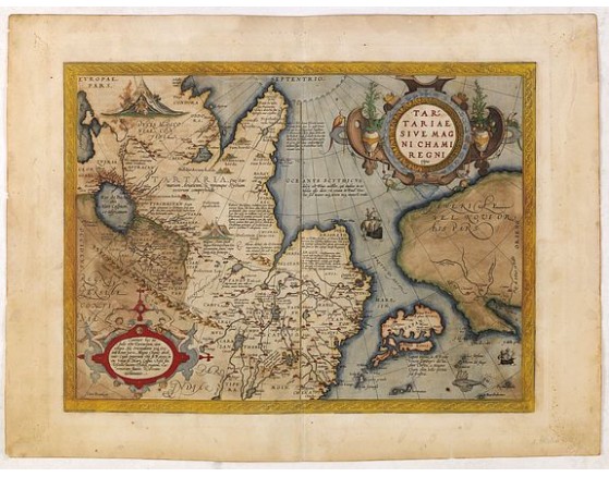 ORTELIUS, A. - Tartariae sive Magni Chami Imperium. ORTELIUS, A. - Tartariae sive Magni Chami Imperium.