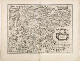 BLAEU, W. -  Sabaudia Ducatus. Savoye.