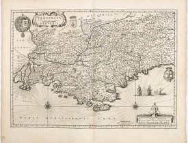 BLAEU, W. -  Provincia autore Petro Johanne Bompario Provence.