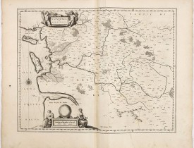 BLAEU, W. -  Xaintonge et Angoumois.