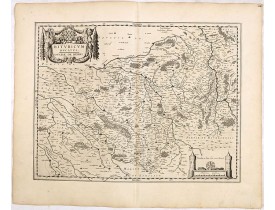 BLAEU, W. -  Bituricum Ducatus. Duche de Berri.