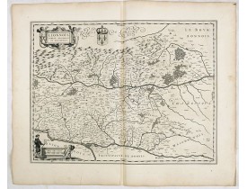 BLAEU, W. -  Lionnois, Forest, Beauiolois et Masconnois. BLAEU, W. -  Lionnois, Forest, Beauiolois et Masconnois.