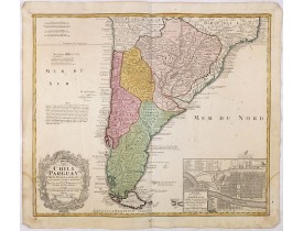 HOMANN HEIRS. -  Typus Geographicus Chili Paraguay Freti Magellanici &c. HOMANN HEIRS. -  Typus Geographicus Chili Paraguay Freti Magellanici &c.