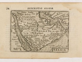 LANGENES, B. / BERTIUS, P. -  Descriptio Arabie / Arabia.