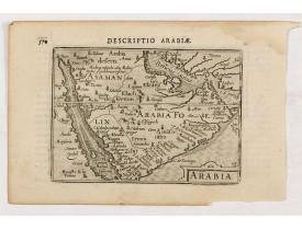 LANGENES, B. / BERTIUS, P. -  Descriptio Arabie / Arabia. LANGENES, B. / BERTIUS, P. -  Descriptio Arabie / Arabia.