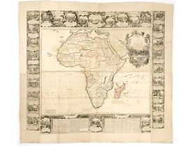 [NOLIN, Jean-Baptiste / Jean-Baptiste NOLIN II -  L'Afrique Dressée Sur les Relationes les Plus Recentes et Rectifiées sur les Dernieres Observations. . .