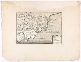 BEAULIEU, Sébastien de PONTAULT de. -  Carte du Gouvernement de Blanes. BEAULIEU, Sébastien de PONTAULT de. -  Carte du Gouvernement de Blanes.