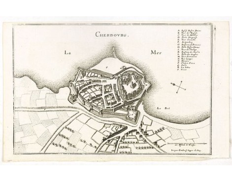 MERIAN, C. - Cherbourg. MERIAN, C. - Cherbourg.
