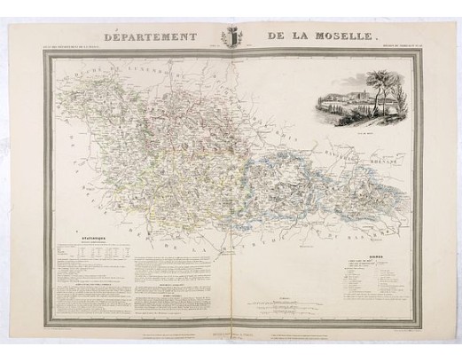 DONNET, A. / FREMIN, A. R. / LEVASSEUR, V. - Département de la Moselle. DONNET, A. / FREMIN, A. R. / LEVASSEUR, V. - Département de la Moselle.