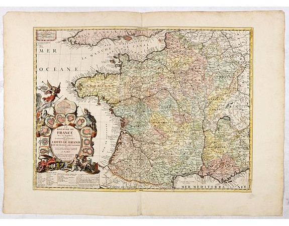 CORONELLI, V.M. / NOLIN, J.-B. -  Le Royaume de France avec ses acquisitions . . .