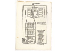 SCHEDEL, H. -  Quinta Etas Mundi. Folium. LXVI. (Visionary Temple of Ezekiel.)