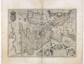 JANSSONIUS, J. -  Angliae, Scotiae, et Hiberniae, sive Britannicar : Insularum descriptio.