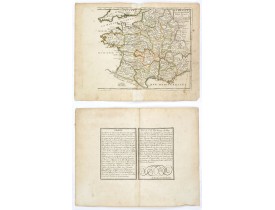 DE FER, N. -  La France avec ses acquisitions jusqu'à l'année 1705.