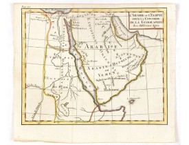 ANONYME -  l'Arabie et l'Egypte pour la Concorde de la Géographie des different Ages. ANONYME -  l'Arabie et l'Egypte pour la Concorde de la Géographie des different Ages.