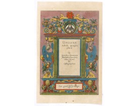 MERCATOR, G. / HONDIUS, J. -  [Title page] Galliae tabule geographicae . . .