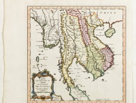 BELLIN, J.N. -  Carte des Royaumes de Siam, du Tunquin, Pegu, Ava, Aracan . . .