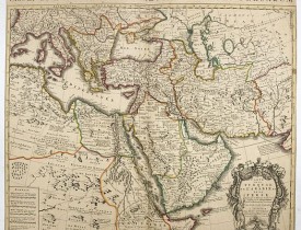COVENS, J. / MORTIER, C. -  Carte de la Turquie de L'Arabie et de la Perse.