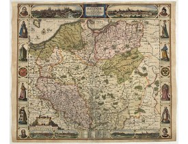 VISSCHER, N.J. -  Tabula nova Poloniae et Silesiae.