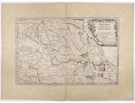 SANSON, N. -  Partie Septentrionale de l'Evesché de Poictiers. Partie Septentrionale du Haut Poitou.