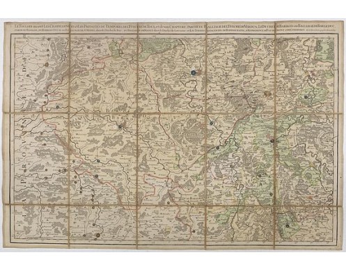 JAILLOT, H. - Le Toulois ou sont Les Chatellenies et Les Prevotés du Temporel de l'Eveché de Toul et de son Chapitre . . . JAILLOT, H. - Le Toulois ou sont Les Chatellenies et Les Prevotés du Temporel de l'Eveché de Toul et de son Chapitre . . .