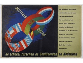 HENRION, F. H. K. -  MG Militair Gezag. De schakel tusschen de Geallieerden en Nederland. HENRION, F. H. K. -  MG Militair Gezag. De schakel tusschen de Geallieerden en Nederland.