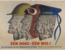 HENRION, F. H. K. -  Één doel - Één wil. (Koninklijke Marine).