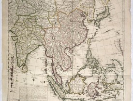 CHATELAIN, H. -  Carte des Indes, de la Chine & des Isles de Sumatra, Java &c..
