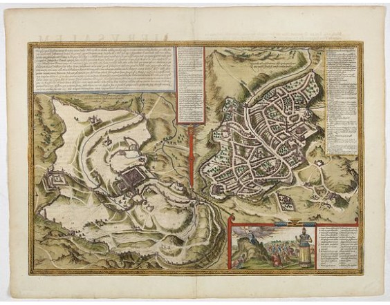 BRAUN,G. / HOGENBERG, F. -  Hierosolymia, Clarissima totius Orientis civitas. . .