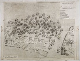 DUCARLO / TAVERNIER, M. -  Le grand combat ov Monsieur de Montmorancy admiral de France continua sa victoire sur les Huguenots Rebelles devant sainct Martin de Ré. Deuxiesme journée.