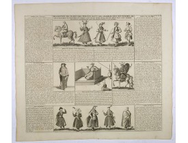 CHATELAIN, H. -  Description des habits des Persans.. CHATELAIN, H. -  Description des habits des Persans..
