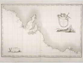 FREYCINET, M.L. -  Carte Generale de la Terre Napoleon (à la Nouvelle Hollande)... par M.L. Freycinet an 1808