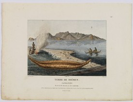 LESUEUR, C-A. / PERON, F. -  Terre de Diemen. Navigation. [plate XIV]