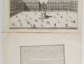 DE FER, N. -  La place de Louis Le Grand. (Place Vendôme)