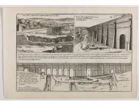 DE FER, N. -  Veüe de l'Aqueduc d'Arcüeil du côté du Midy / Veüe de l'Aqueduc, du côté du village d'Arcueil, ou du Septentrion . . . DE FER, N. -  Veüe de l'Aqueduc d'Arcüeil du côté du Midy / Veüe de l'Aqueduc, du côté du village d'Arcueil, ou du Septentrion . . .