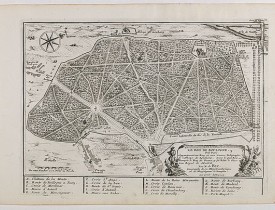 DE FER, N. -  Le Bois de Boulogne, près de Paris.