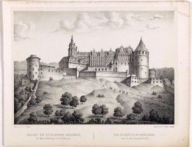GRAIMBERG, Ch. -  Ansicht der Heidelberger Schlosses. . .
