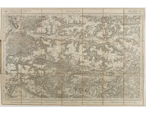 DÉPÔT DE LA GUERRE. -  Soissons. (N°33).