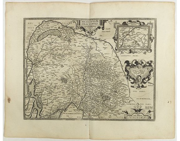 ORTELIUS, A. - Brabantiae Descriptio. ORTELIUS, A. - Brabantiae Descriptio.