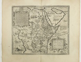 ORTELIUS, A. -  Presbiteri Johannis, sive Abissinorum Imperii descriptio.