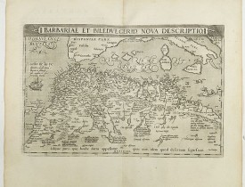 ORTELIUS, A. -  Barbariae et Biledulgerid, nova descriptio.