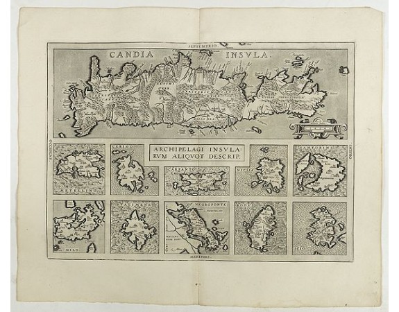 ORTELIUS, A. - Archipelagi Insularum Aliquot Descrip. ORTELIUS, A. - Archipelagi Insularum Aliquot Descrip.
