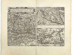 ORTELIUS, A. -  Carinthiae et Goritiae .. / Histria / Zarae / Serebenici. . .