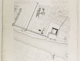 BERTY, A. -  Topographie historique du vieux Paris / Plan de restitution Feuille V.